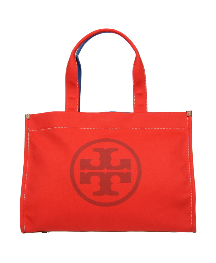 DONNA TORY BURCH BORSA DA VIAGGIO NERA IN TESSUTO