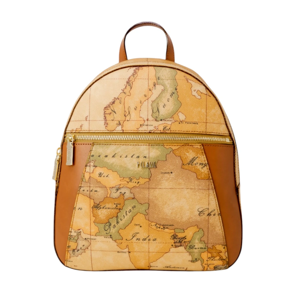 Alviero Martini 1A Classe Beige Backpacks, Female, One Size, Geo Classic Backpack