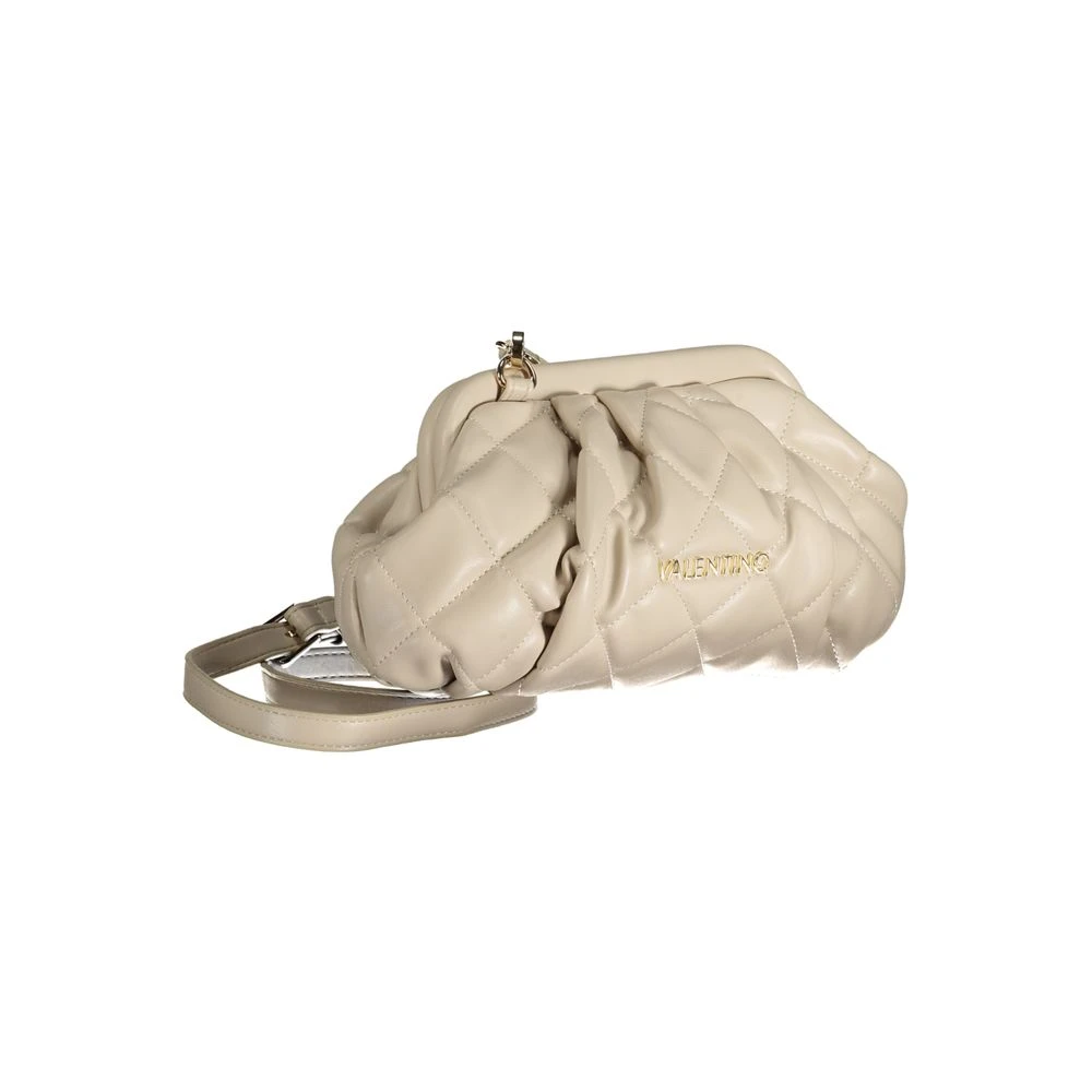 Valentino by Mario Valentino Beige Handtas met Verstelbare Schouderriem Beige Dames