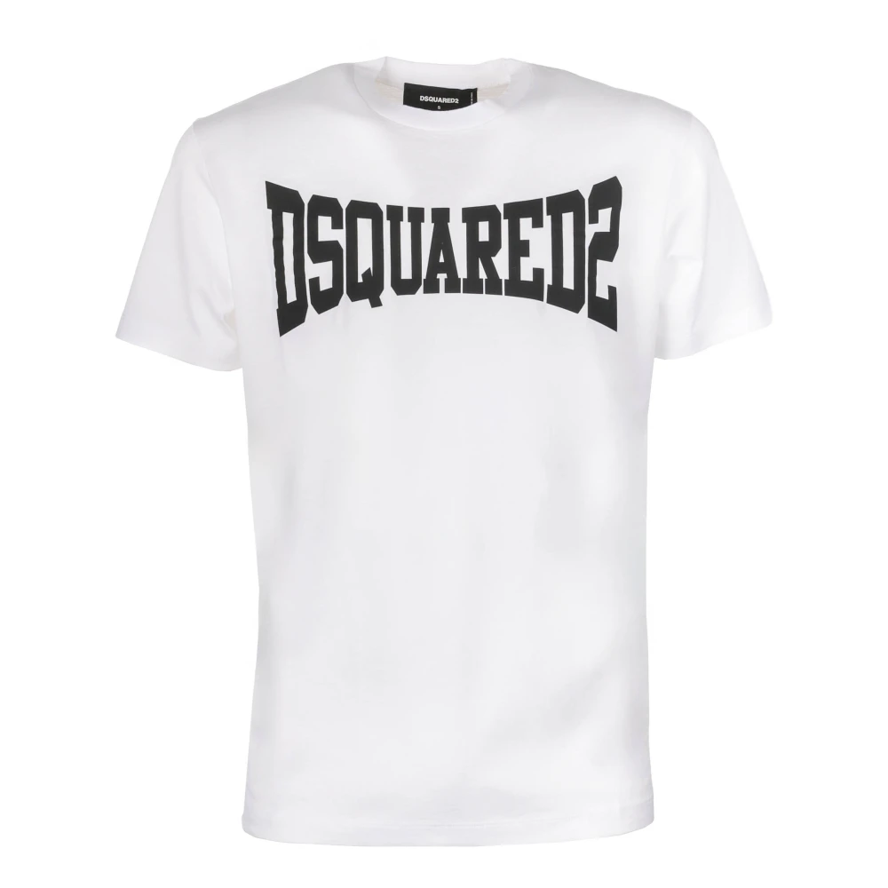 Dsquared2 Men's White Italian Made Stylish T-Shirts