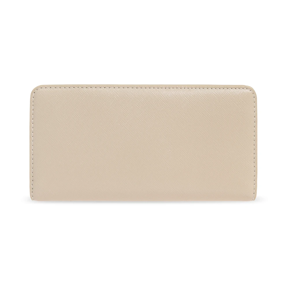 Marc Jacobs Leren portemonnee 'Snapshot' Beige Dames