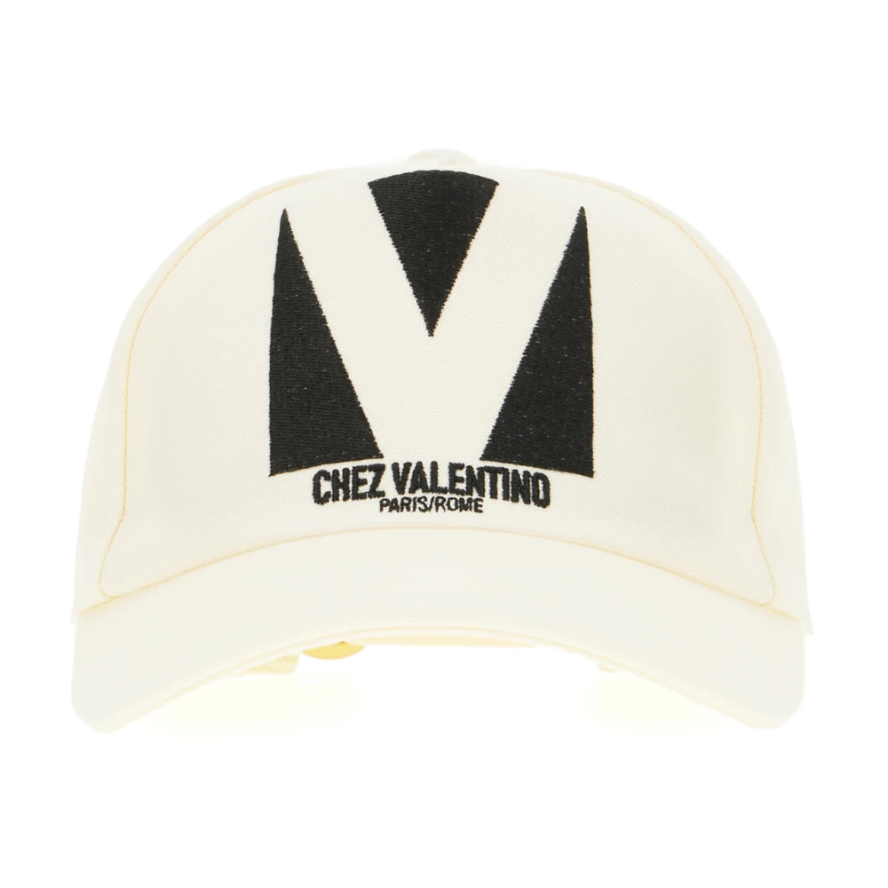 Valentino Garavani Men's Beige Hats & Caps, 59 Cm, Chezmaisonvalentino Baseball Hat