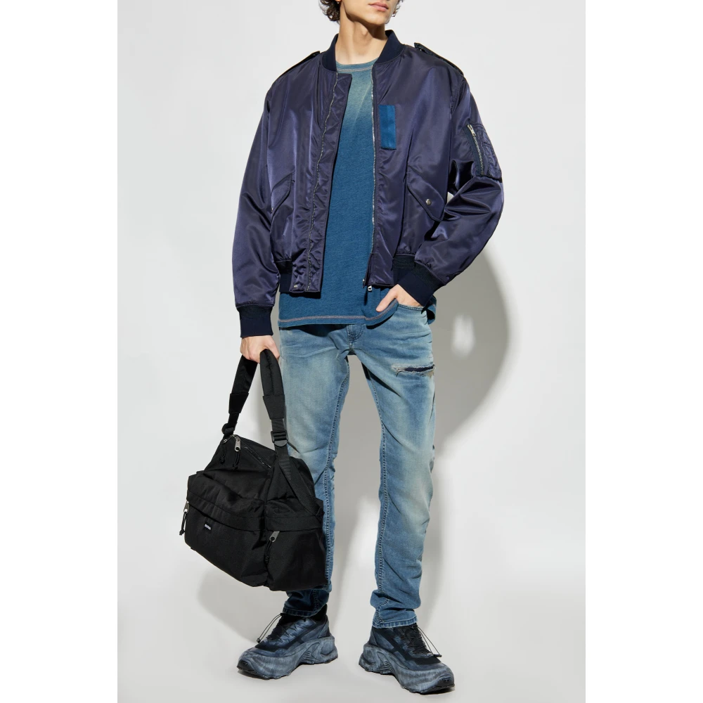 Diesel T-shirt T-Boxt-R11 Blue Heren