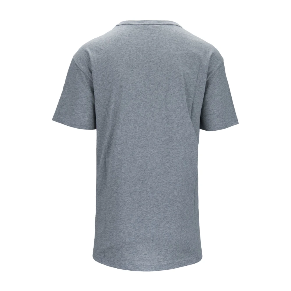 alexander mcqueen Heren Grafische Print Katoenen T-Shirt Gray Heren