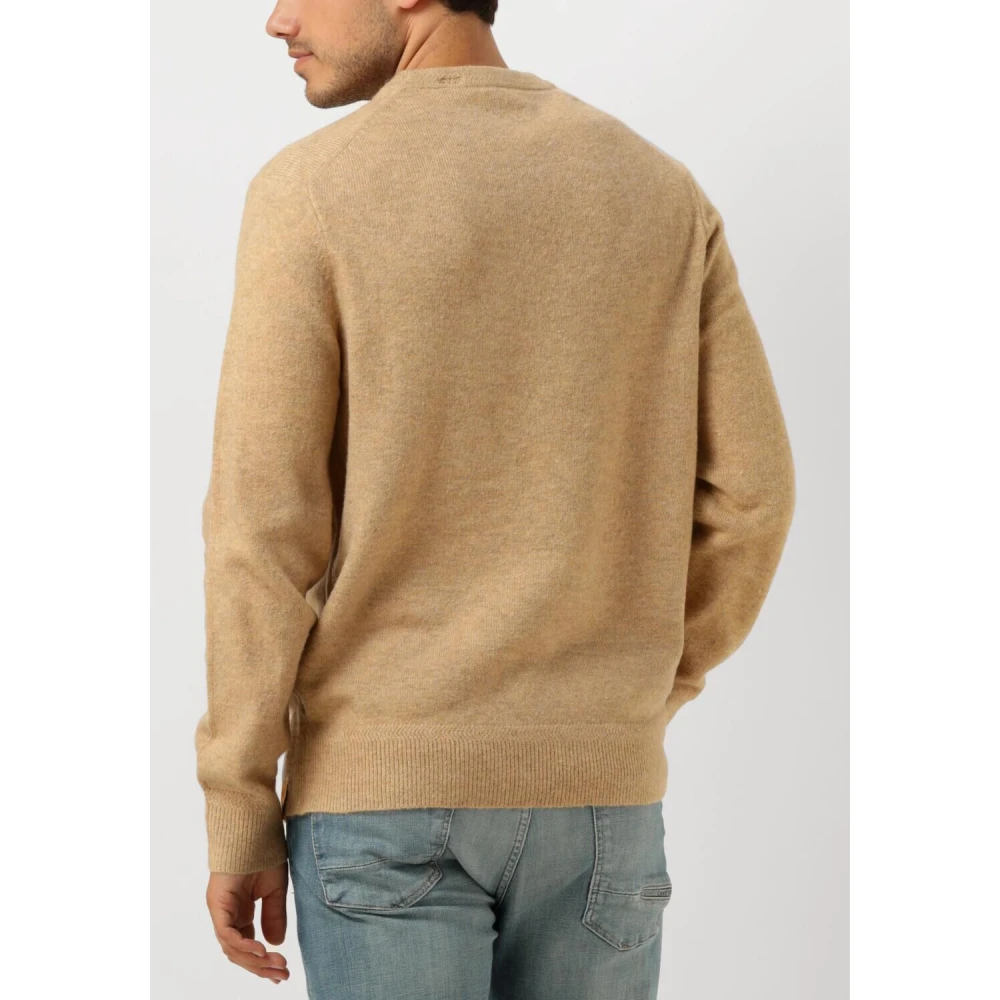 Scotch & Soda Zachte Gebreide Regular Fit Trui Brown Heren