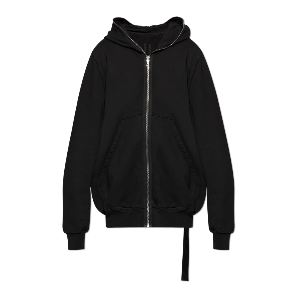 Rick Owens Sweatshirt Jumbo Gimb Black Heren