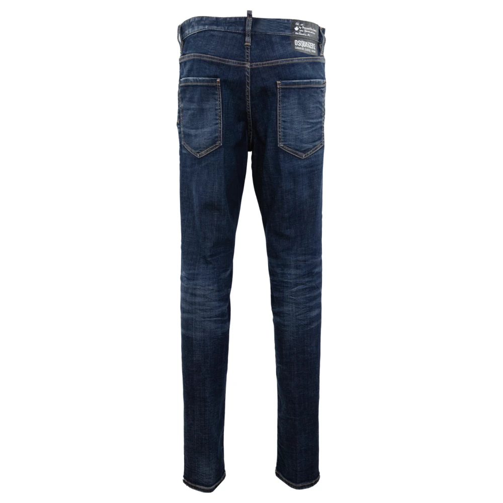 Dsquared2 Heren Pants 5 Pockets Blauw Blue Heren