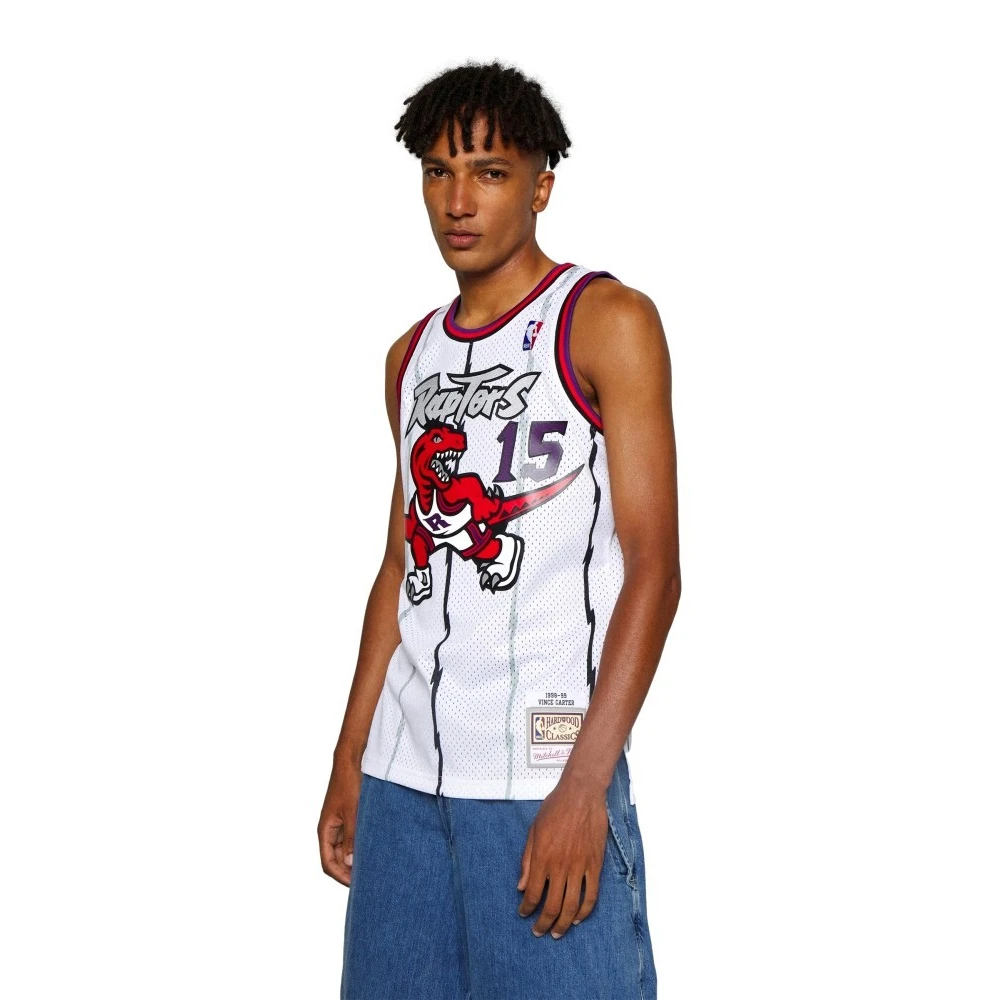 Mitchell & Ness Raptors Vince Carter Shirt White Heren