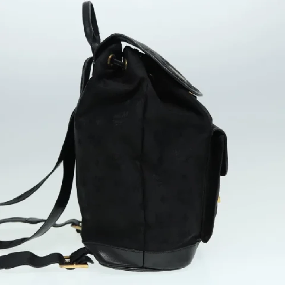 MCM Pre-owned Leather shoulder-bags Black Dames