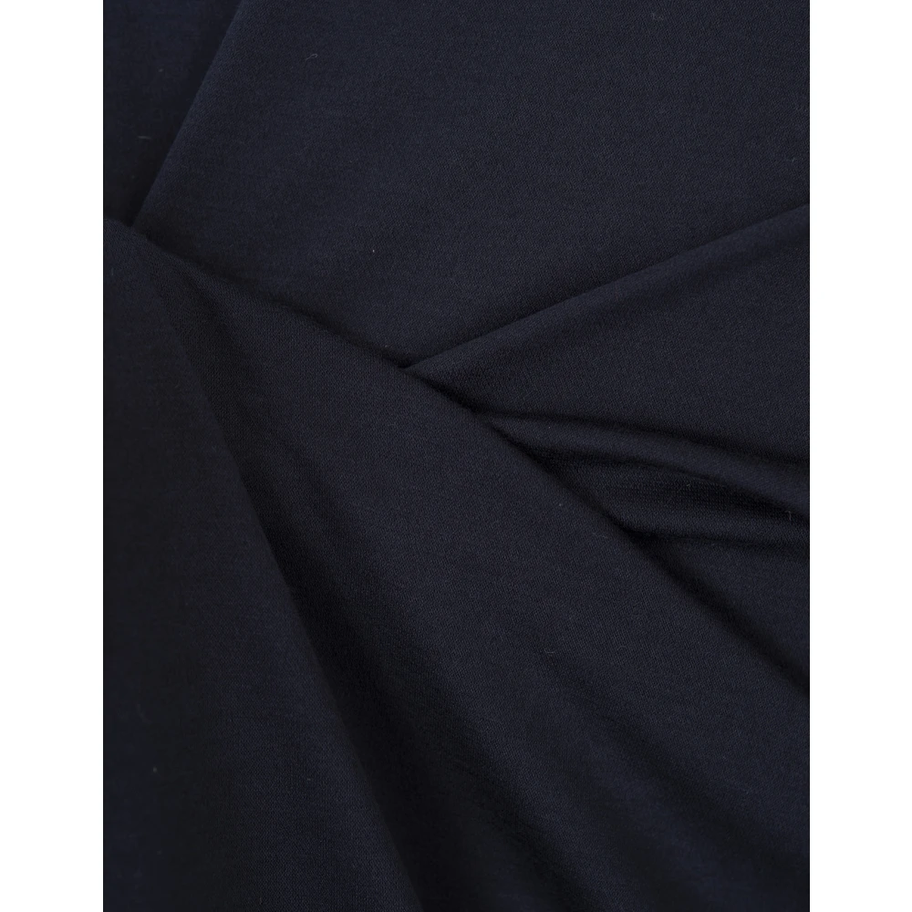 Kiton Blauw Polo Shirt Katoen Jersey Blue Heren