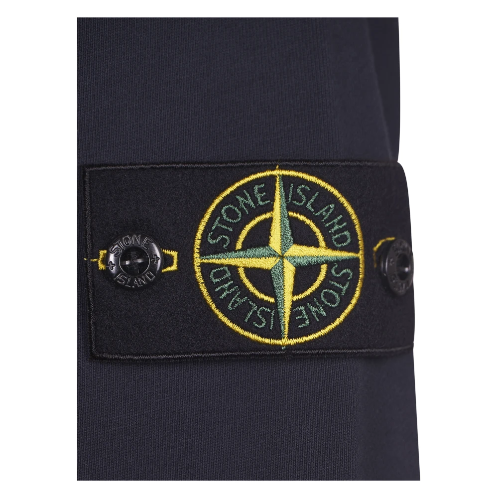 Stone Island Blauwe Sweaters voor Mannen Blue Heren