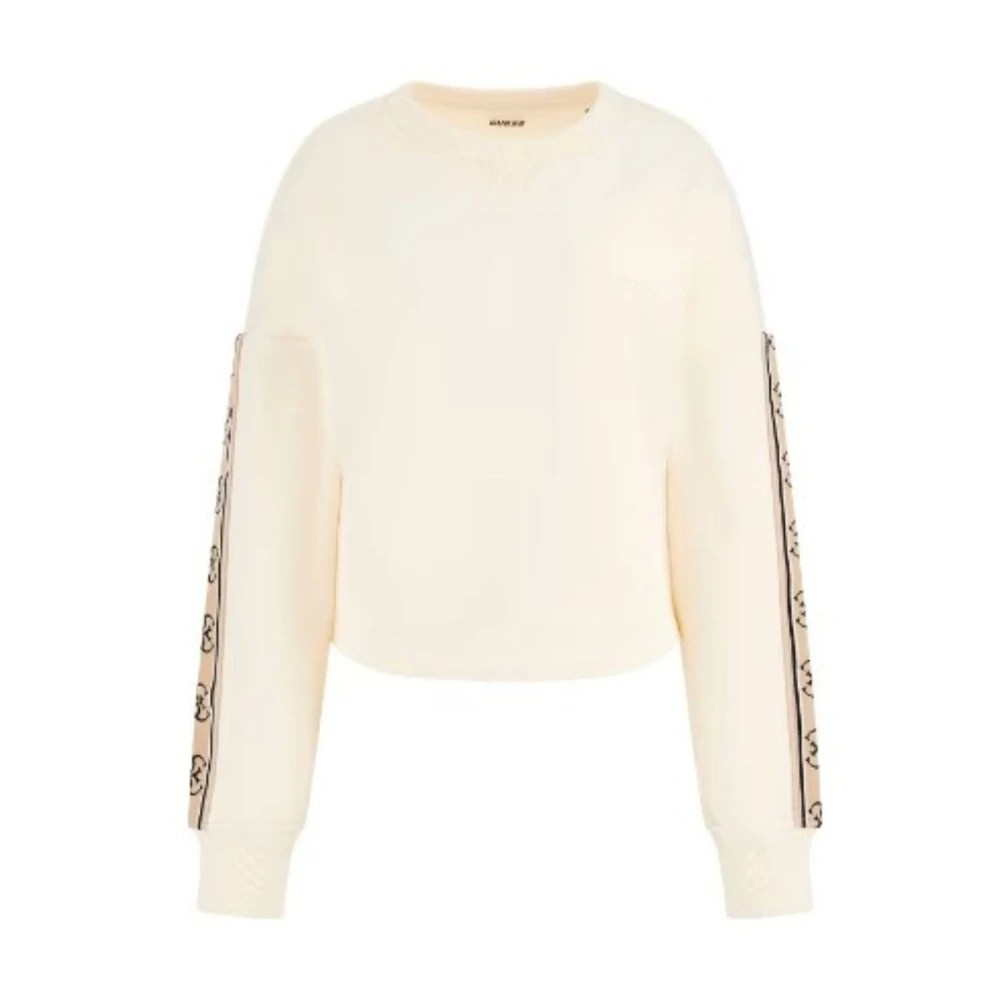 Guess Cymone Sweatshirt voor vrouwen Beige Dames