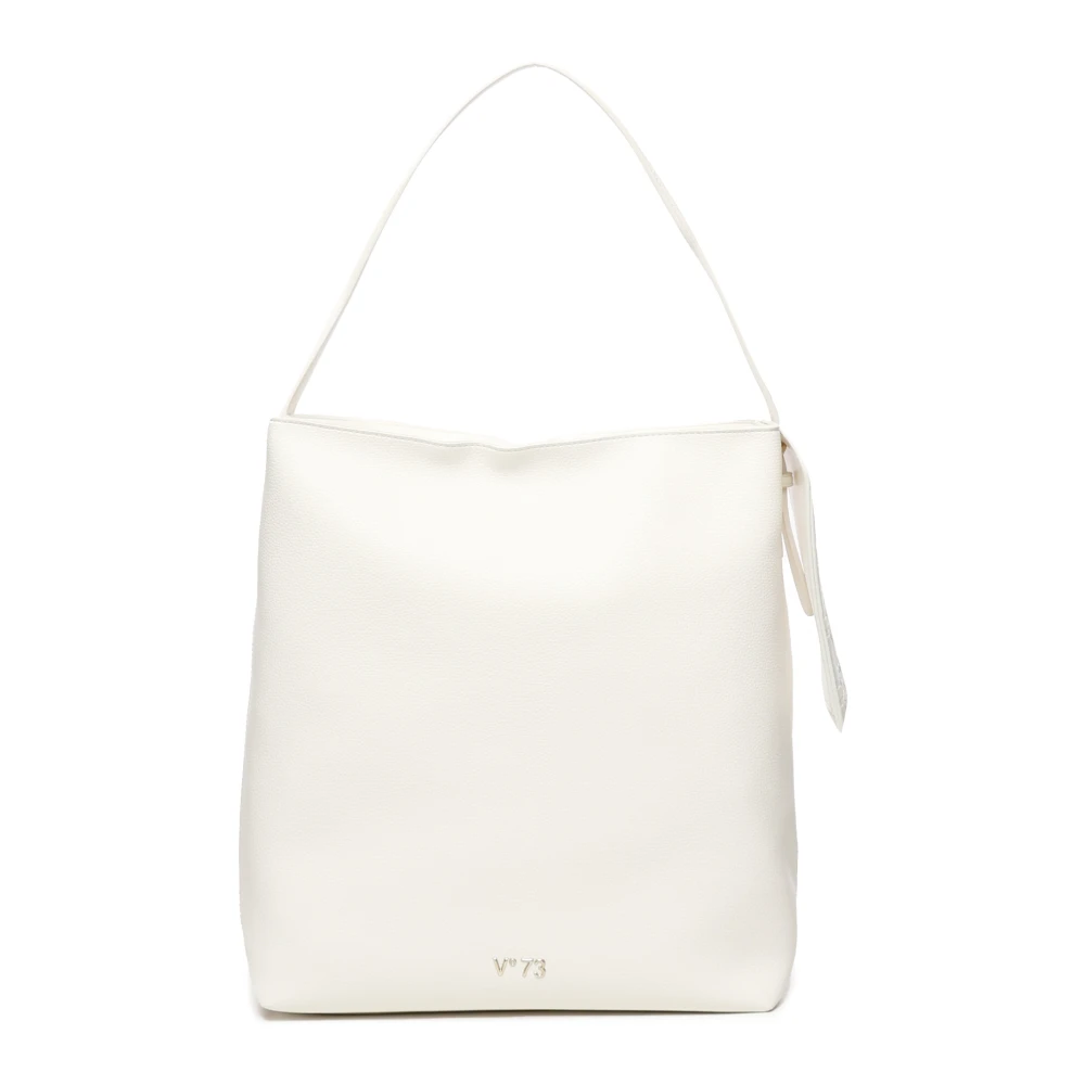 V73 Witte Ongevoerde Tas met Afneembare Houder White Dames