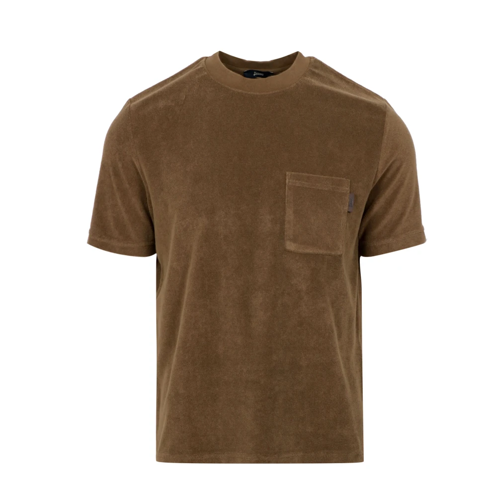 Herno - Tops > T-Shirts - Green - Herno - Modalova