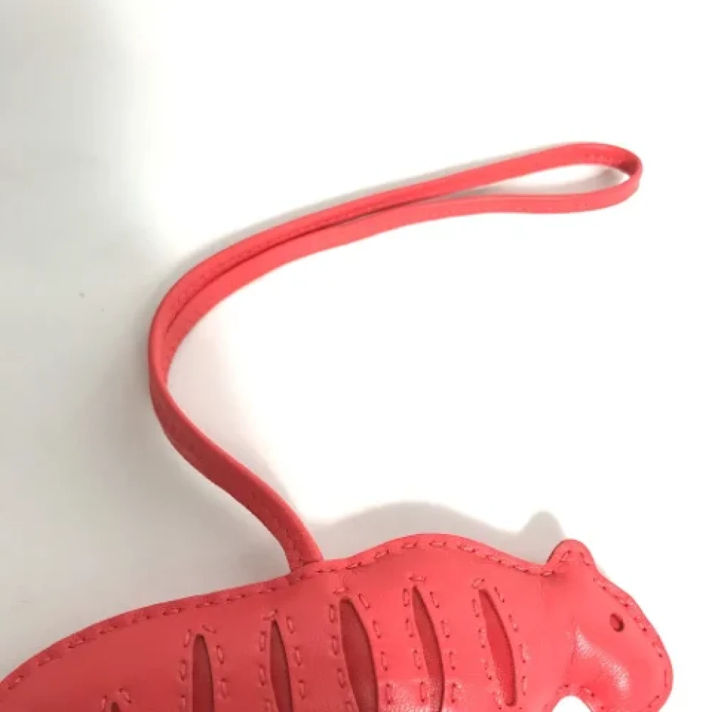 Hermès Vintage Pre-owned Leather key-holders Pink Dames