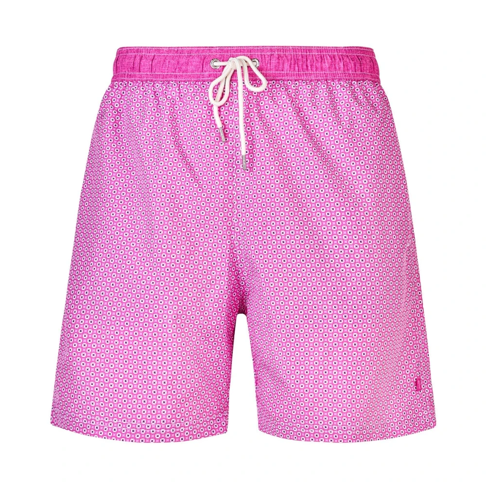 PAUL & SHARK Fantasie Print Boxershorts Zwemkleding Model Pink Heren
