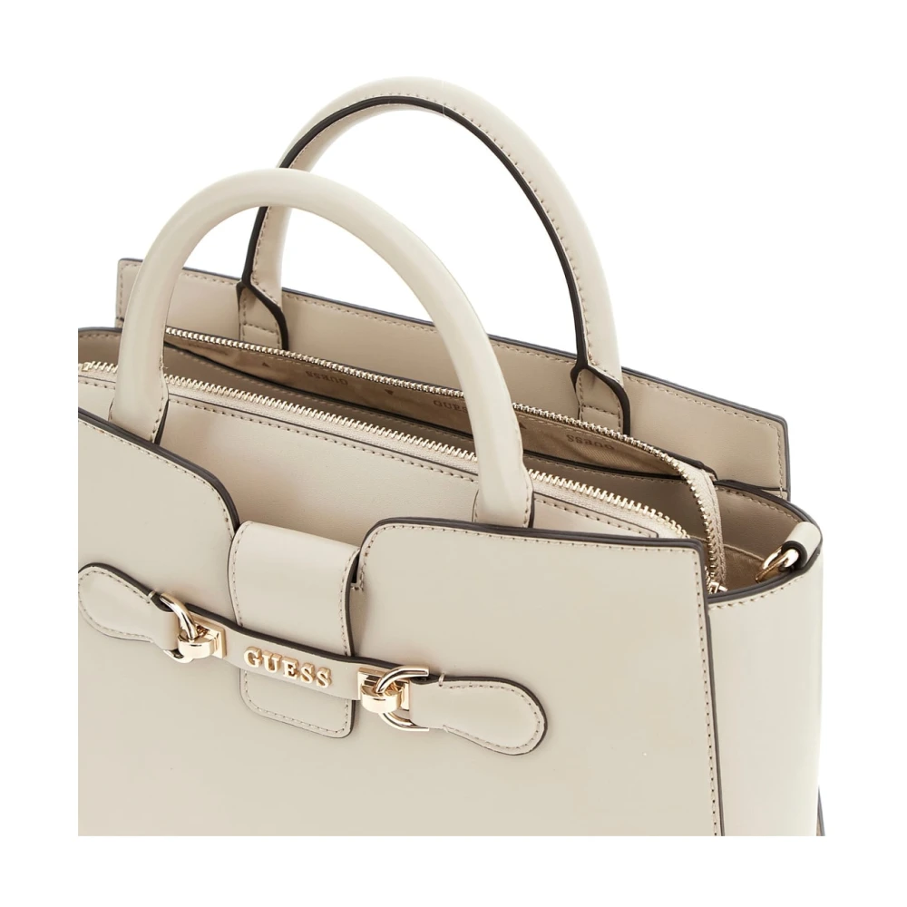 Guess Nolana Shopper Tas Beige Dames