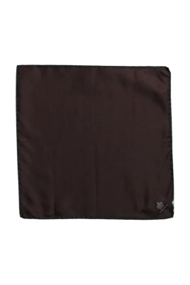 Lyxig Sidenscarf med Kronlogo