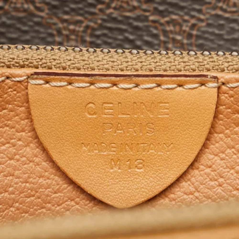 Celine Vintage Pre-owned Leather celine-bags Brown Dames