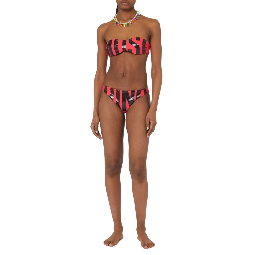 Moschino Stijlvolle Bikini Top Pink Dames