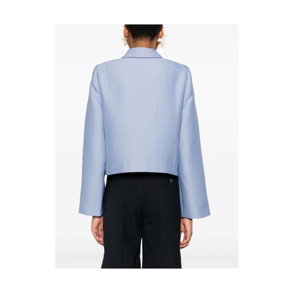 Stine Goya Blauwe knoopsluiting bovenkleding Blue Dames