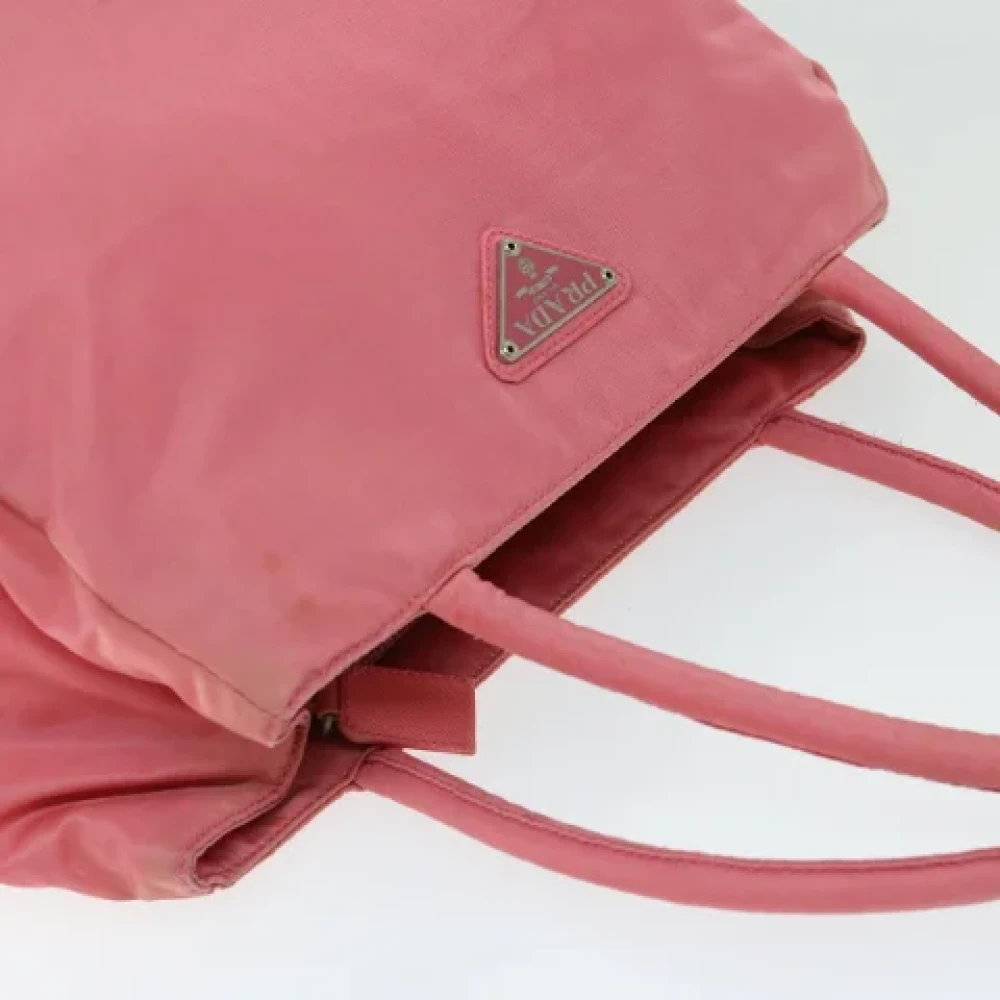 Prada Vintage Pre-owned Fabric totes Pink Dames