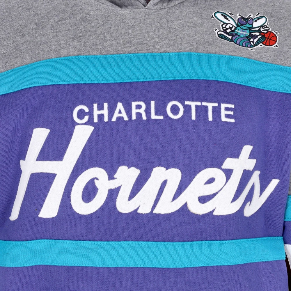 Mitchell & Ness Charlotte Hornets NBA Hoodie Paars Multicolor Heren