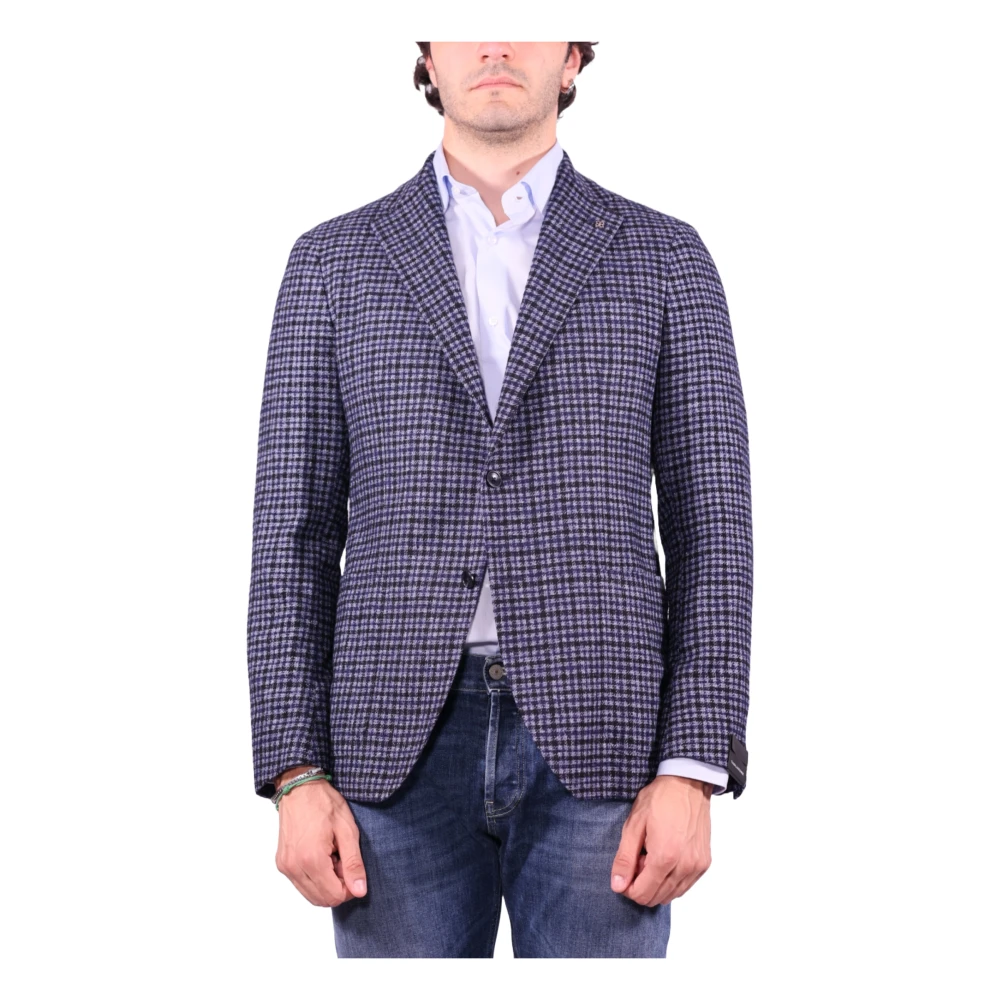 Tagliatore Jassen Blauw Blue Heren