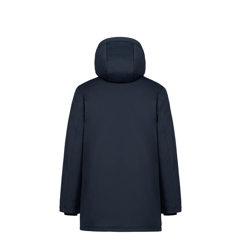 People of Shibuya Hooded technische jas met Primaloft-isolatie Blue Heren