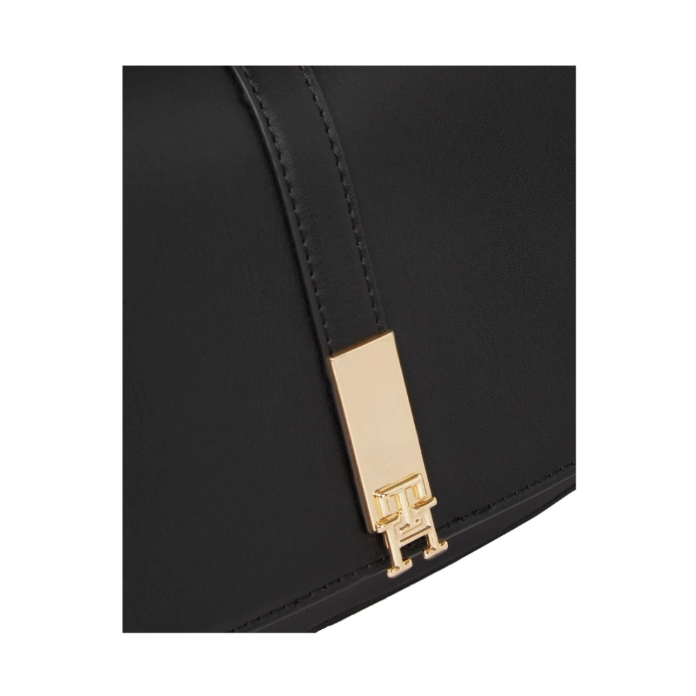 Tommy Hilfiger Zwarte Heritage Crossbody Tas Black Dames