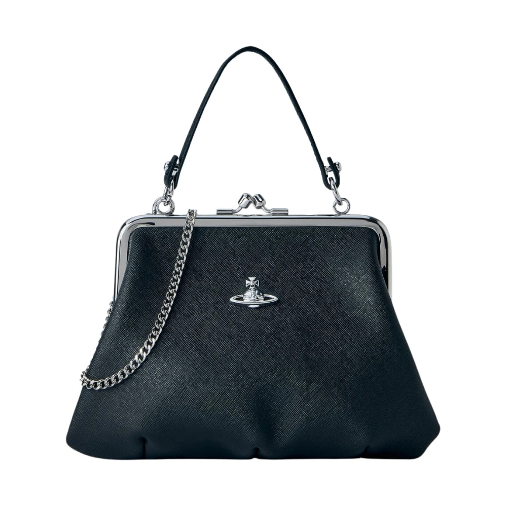 Vivienne Westwood Granny Frame Purse - Female - Handbags - Black - One Size - Bags