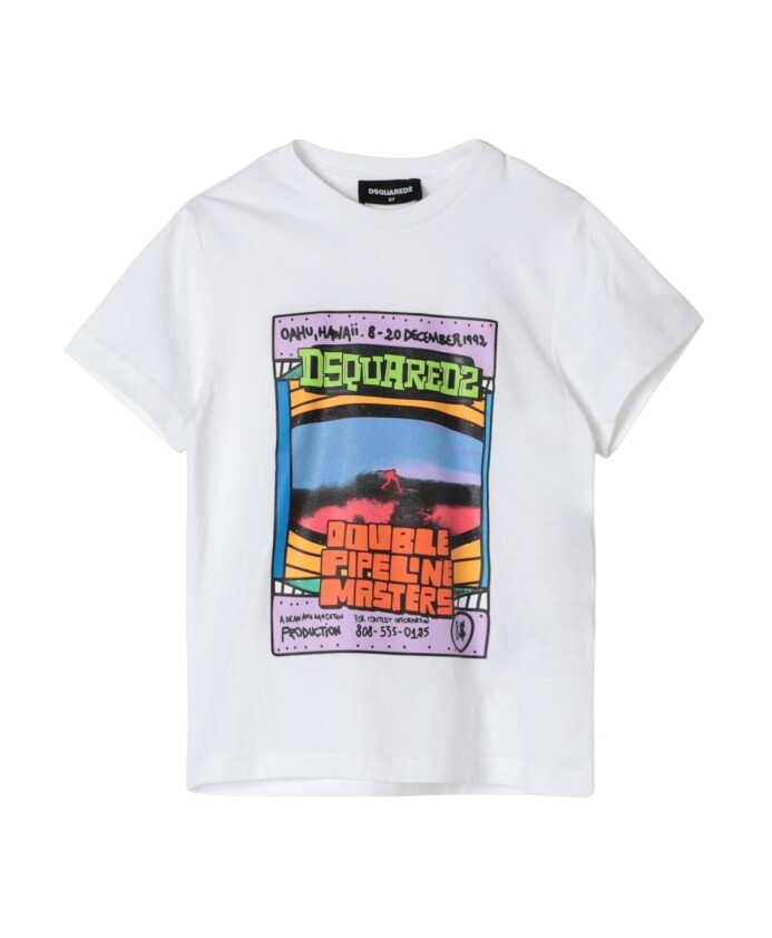 enfants-surf-graphique-tee