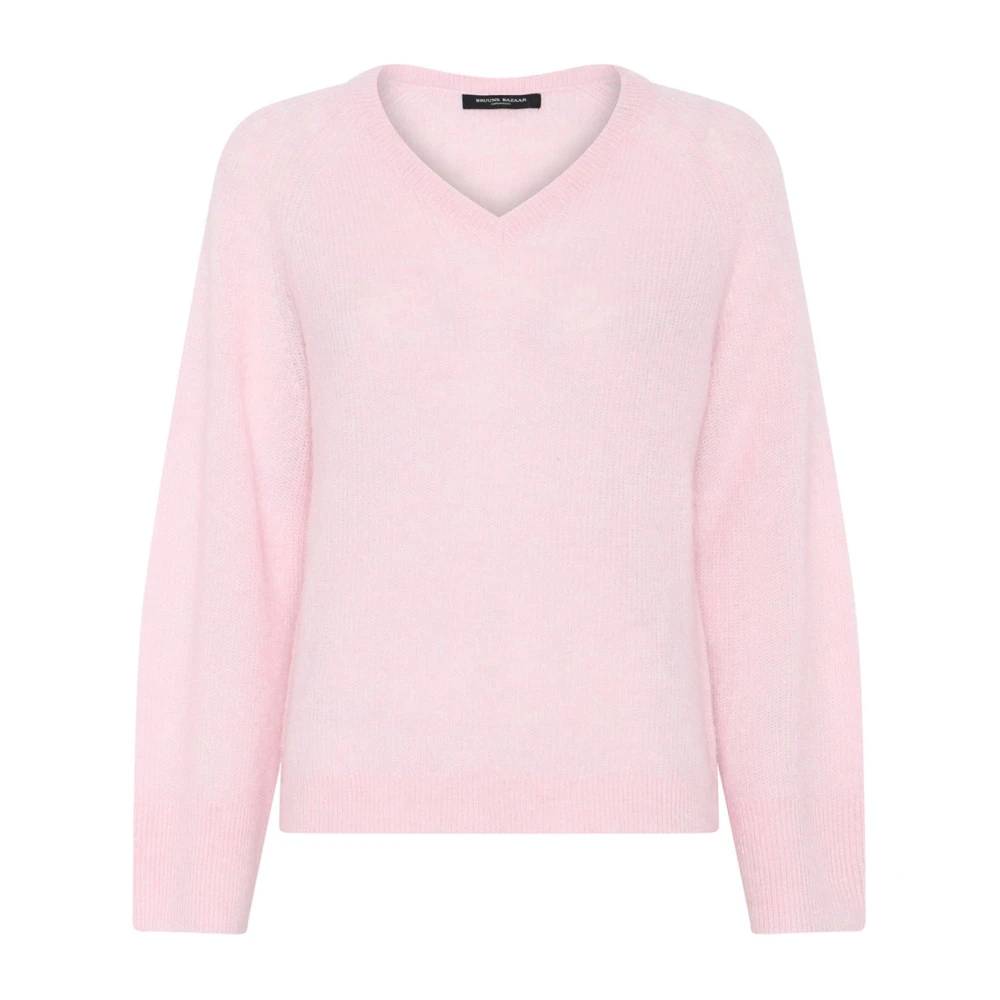 Bruuns Bazaar Women's Pink L, Fluffybbamera Knit