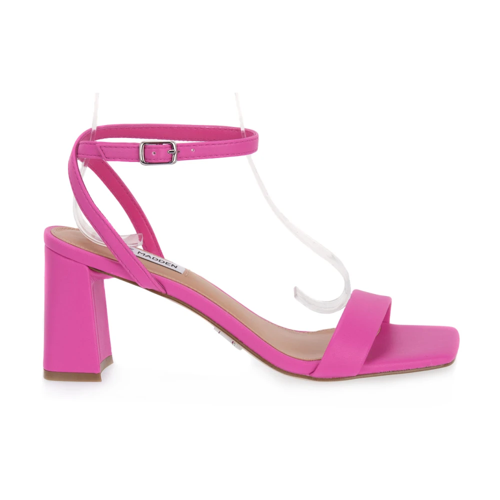 Steve Madden Pink High Heel Sandals - Female - High Heel Sandals - 5 Uk - Shoes