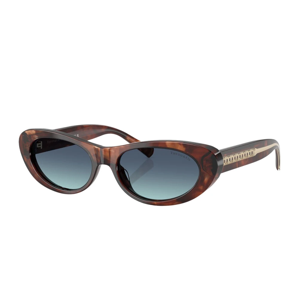 Tiffany Unisex Brown Tf4236u Narrow Oval Sunglasses - Sunglasses - 55 Mm - Accessories