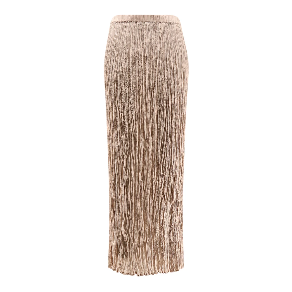 Alysi Women's Beige Maxi Skirt - Maxi Skirts - Xs - Skirts