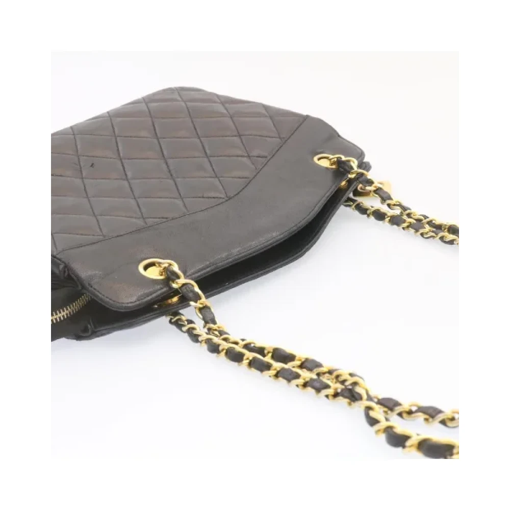 Chanel Vintage Pre-owned Fabric chanel-bags Black Dames