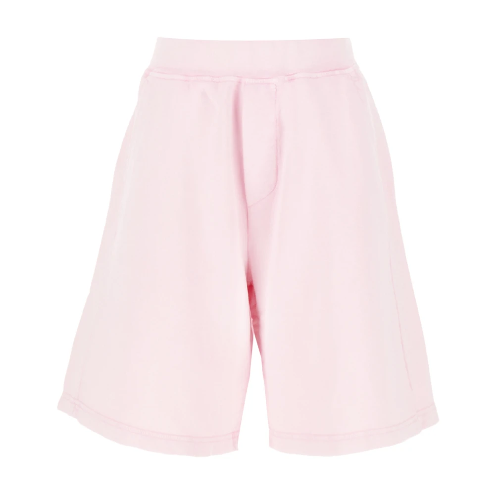 Dsquared2 Shorts met logo Pink Dames