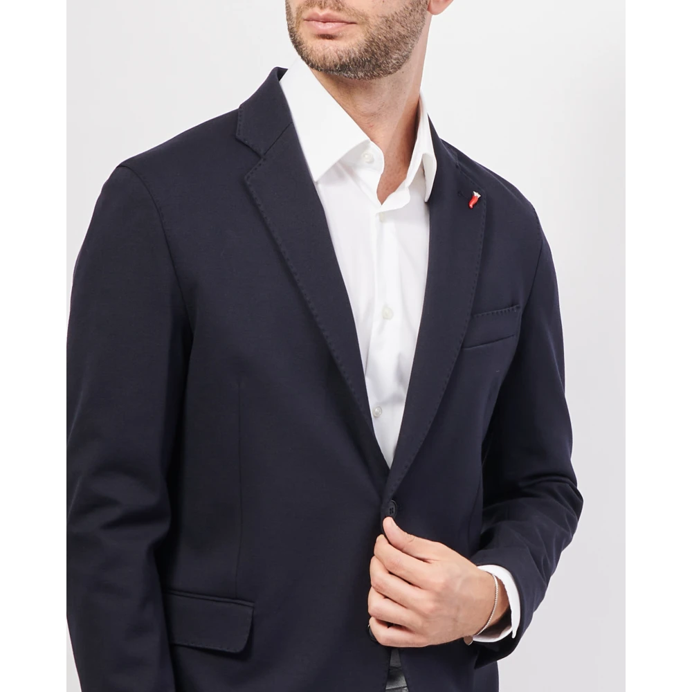 Mulish Blauwe Jassen Drop4 Stijl Blue Heren