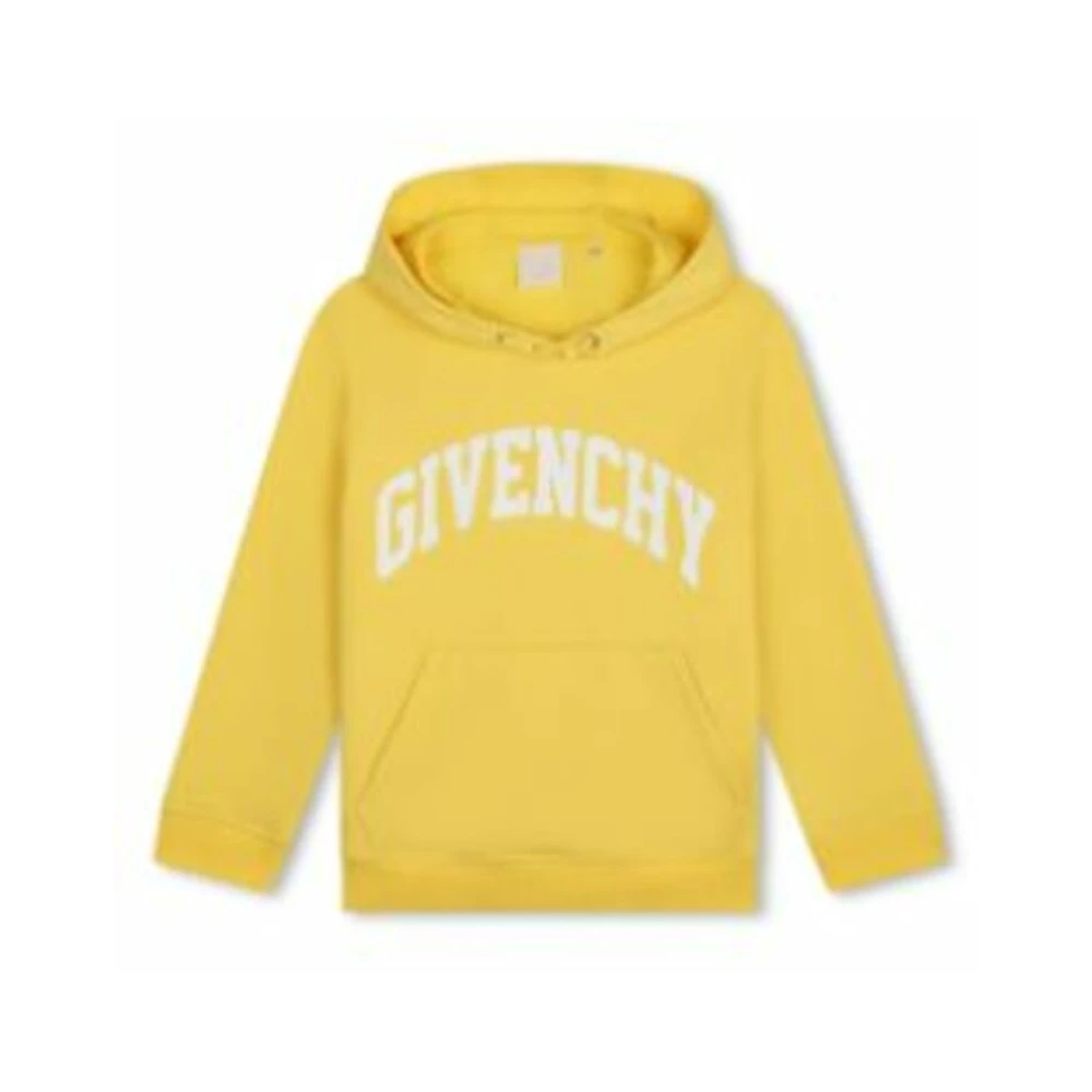 Givenchy Gul Hoodie Sweatshirt Barn Yellow, Pojke