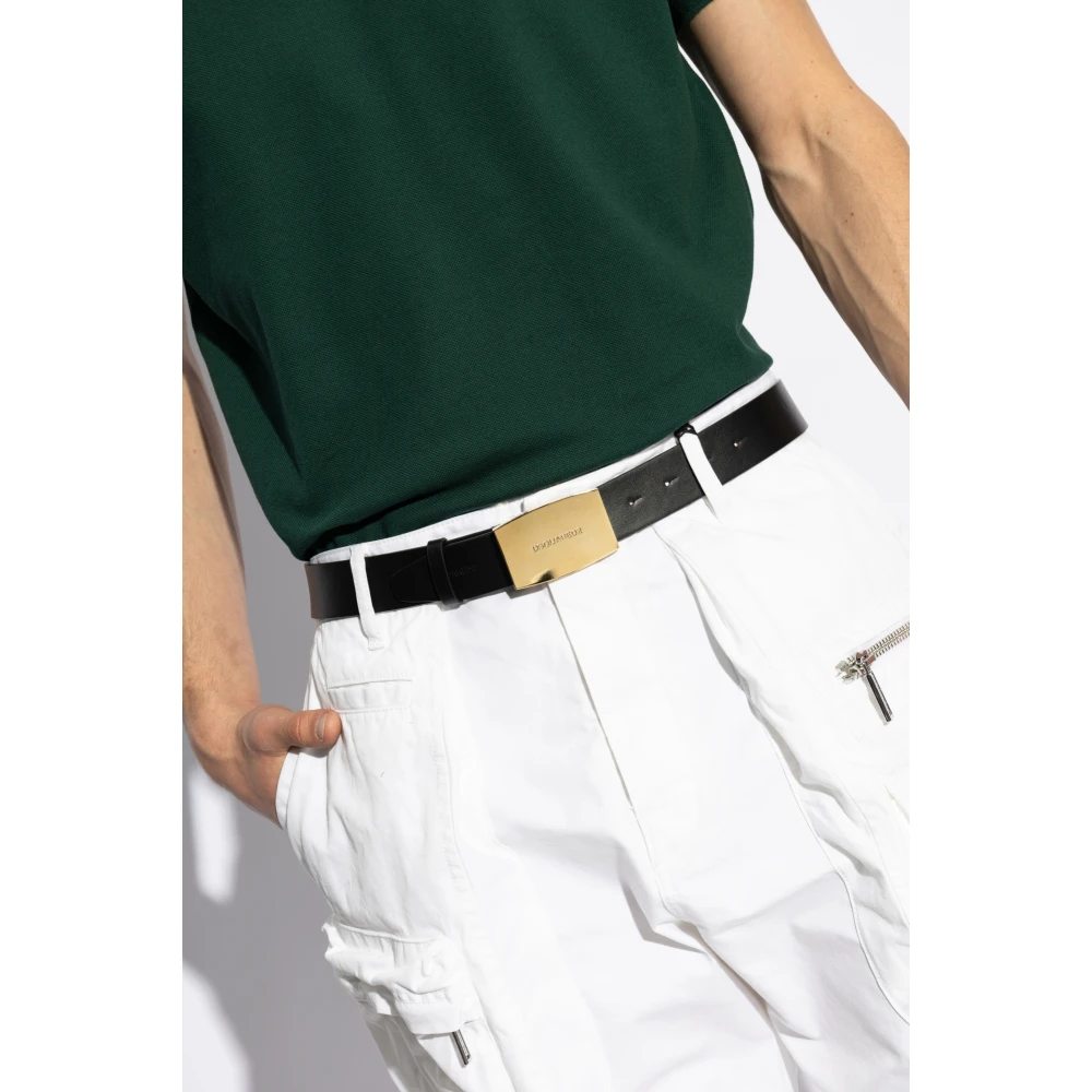 Dsquared2 Leren riem Black Heren