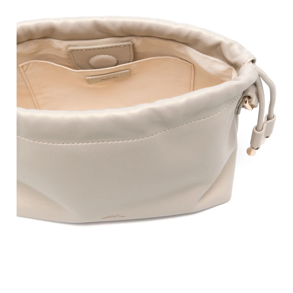 A.p.c. Witte Schoudertas met Trekkoordsluiting White Dames