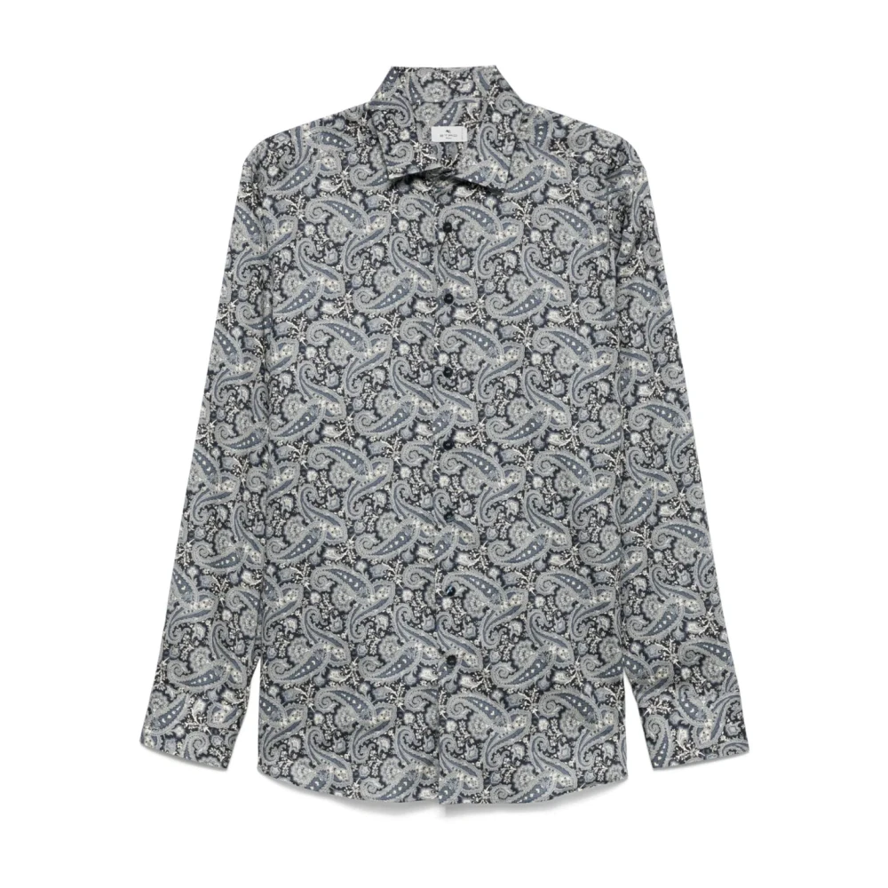 Etro Men's Multicolor Paisley-Print Shirt - Casual Shirts - 3XL - Shirts