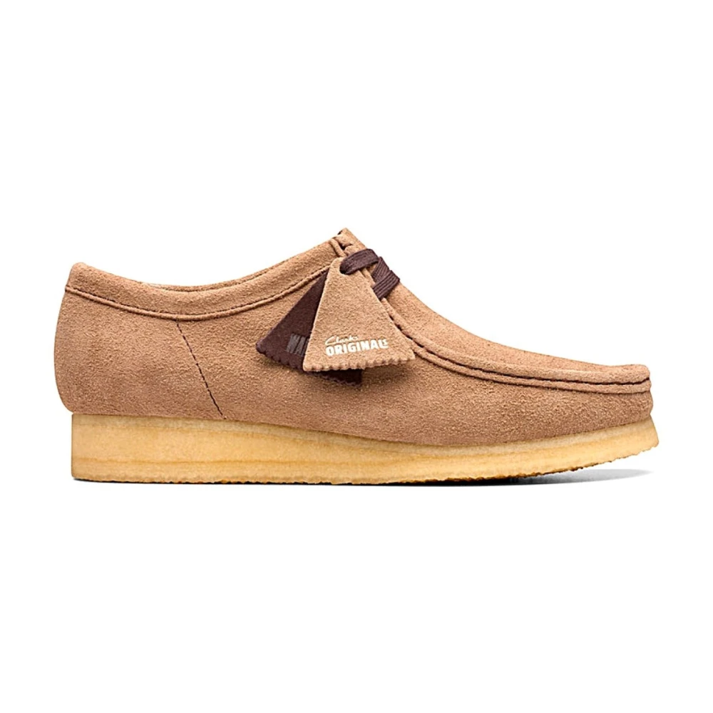 Clarks Men's Brown Laced Shoes, 6 Uk, Wallabee