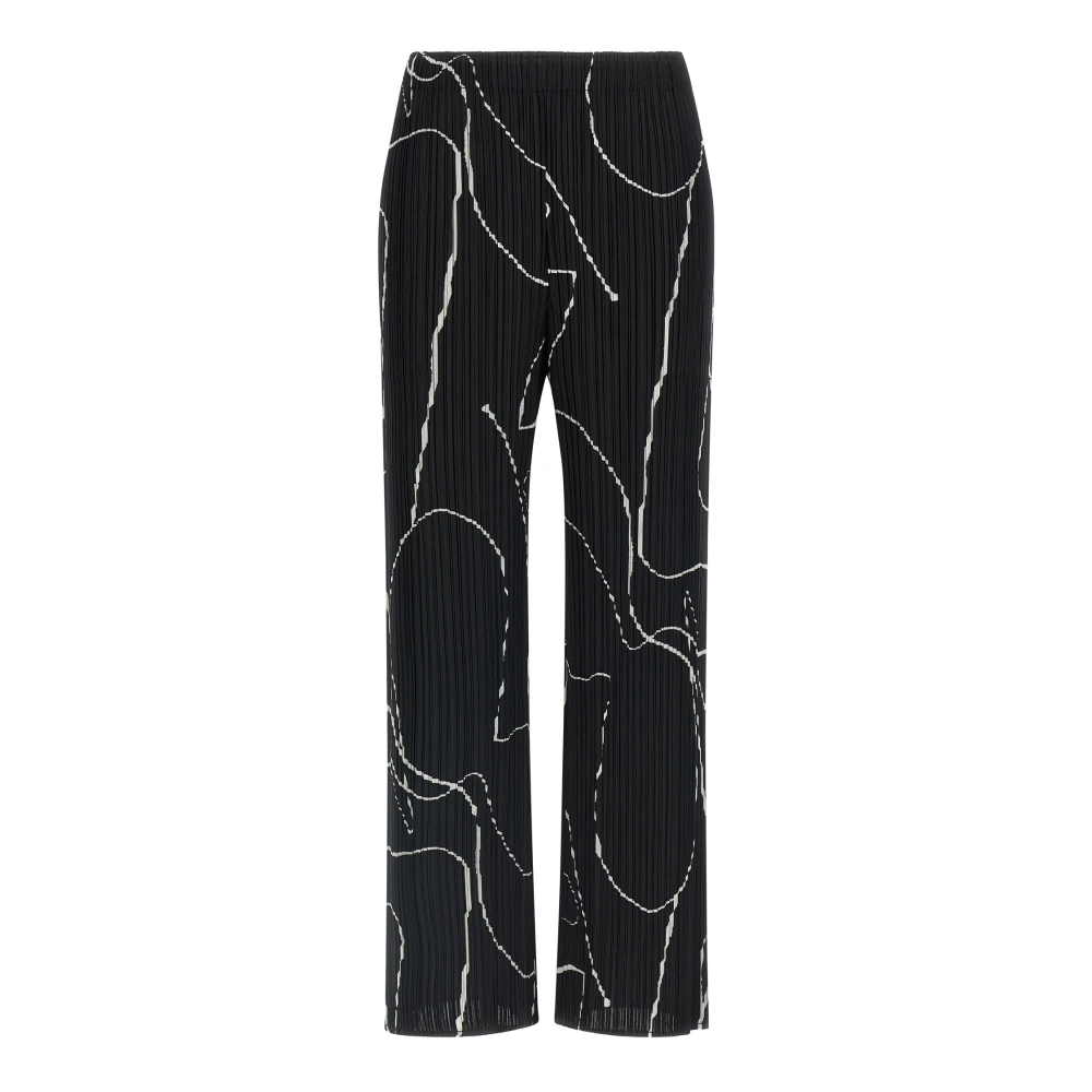 Issey Miyake Women's Black Trousers