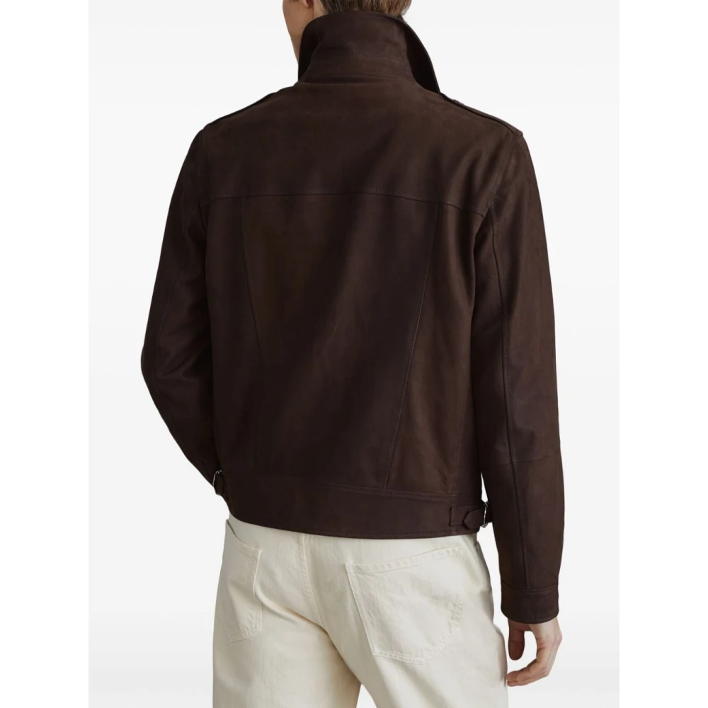 BRUNELLO CUCINELLI Donkerbruine Herenjassen Brown Heren