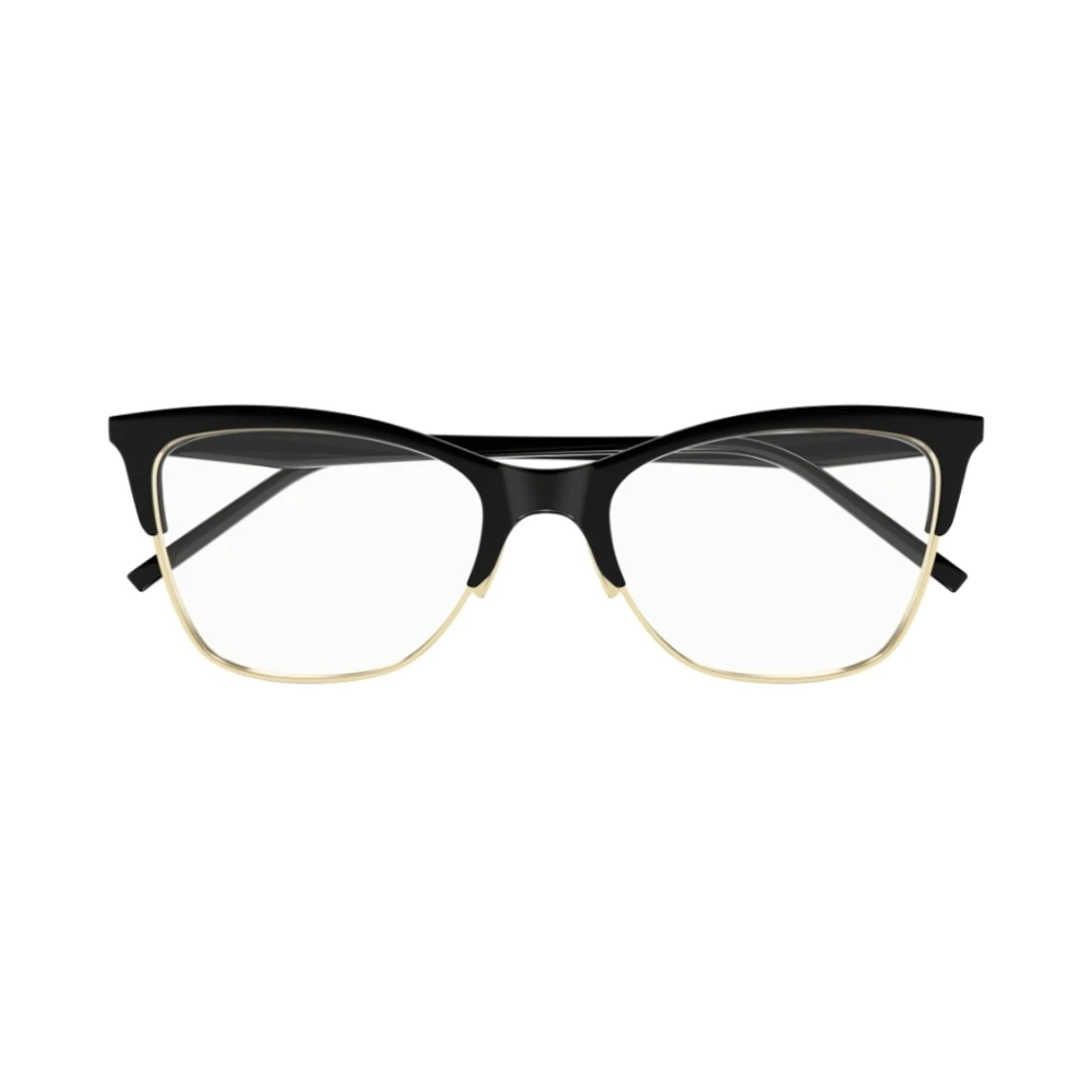 Saint Laurent Retro Cat-Eye Zonnebril Black Unisex