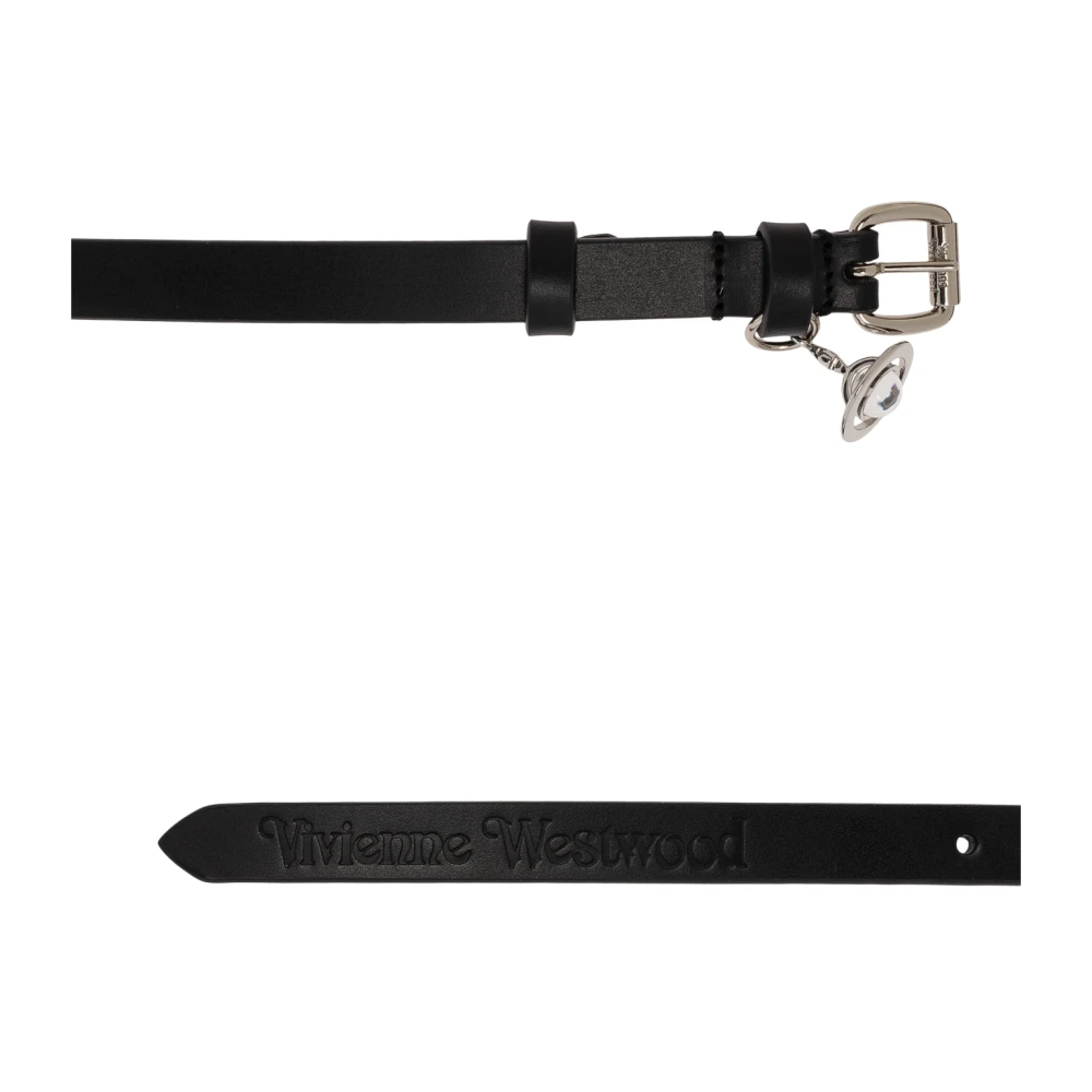 Vivienne Westwood Leren riem Black Dames