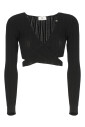 top-noir-en-viscose-avec-col-en-v