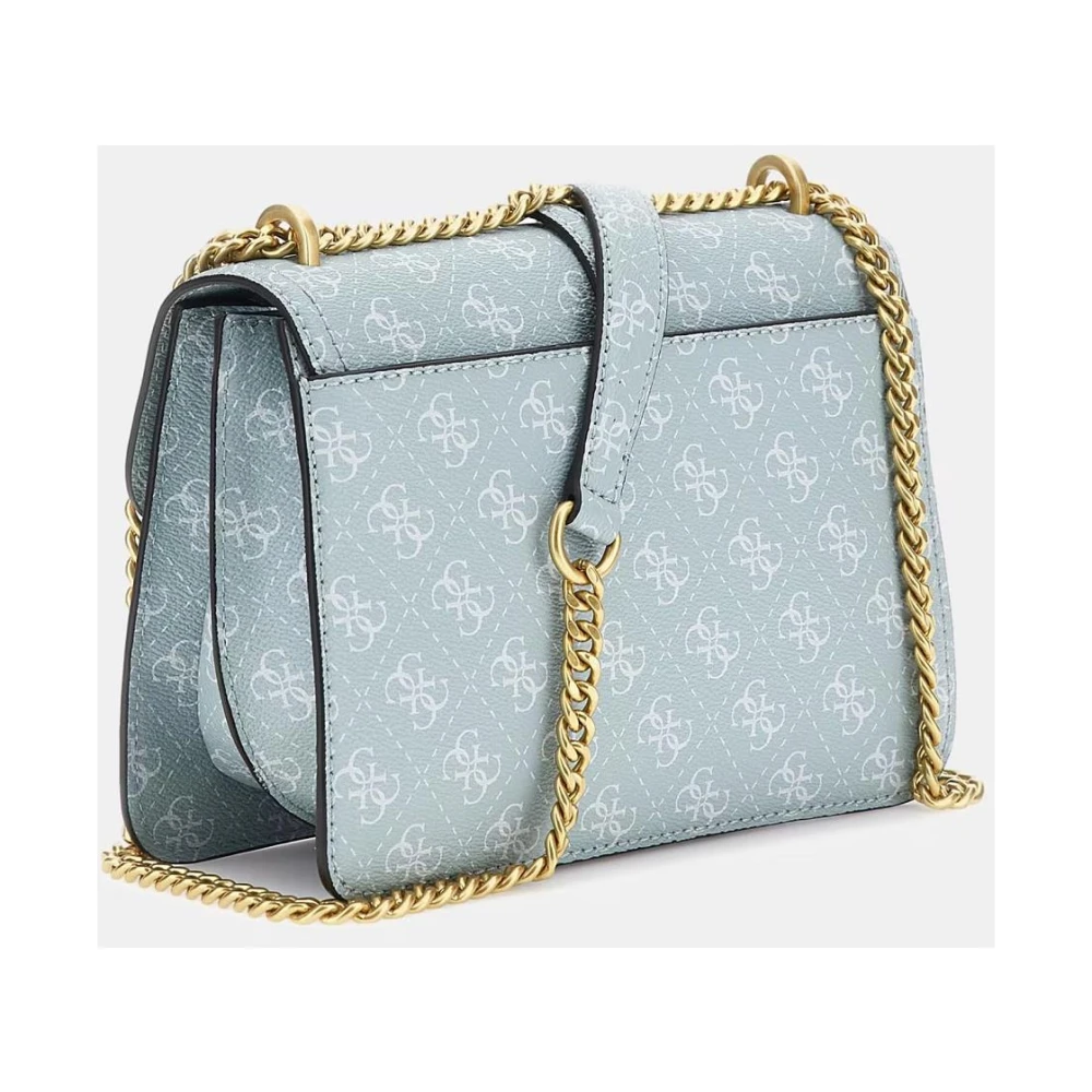 Guess Stijlvolle Crossbody Tas Blue Dames